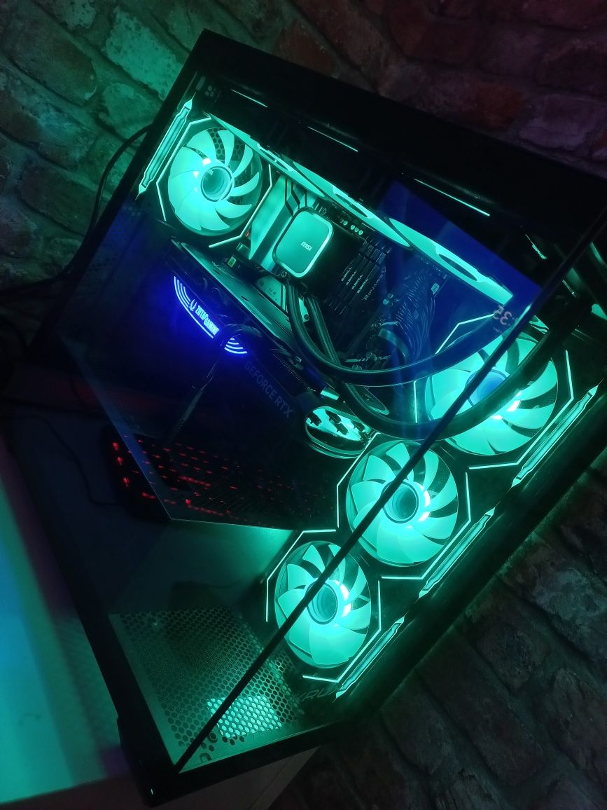 Potwór Komputer PC i9-12900k, rtx 4080 SUPER, 64gb ram ddr4