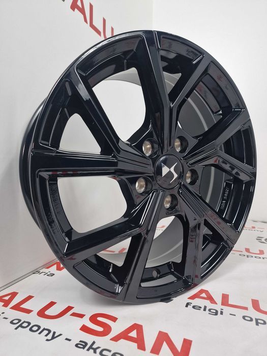 NOWE oryginalne alufelgi DS 16" 5x108 DS 4 DS 7 DS 9 - Czarne