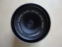 Objectiva Tessar Carl Zeiss Jena DDR