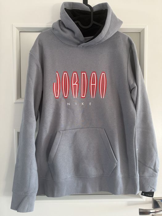 Jordan Bluza chłopięca XL, r. 163-175, 13-15 lat NOWA szara jesienna