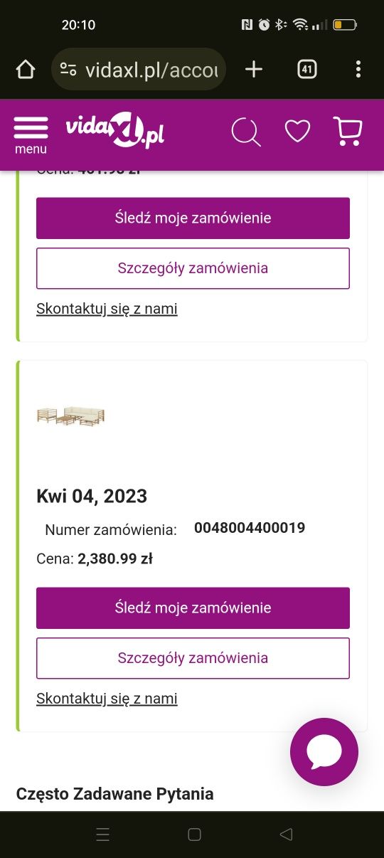 Zestaw mebli tarasowych