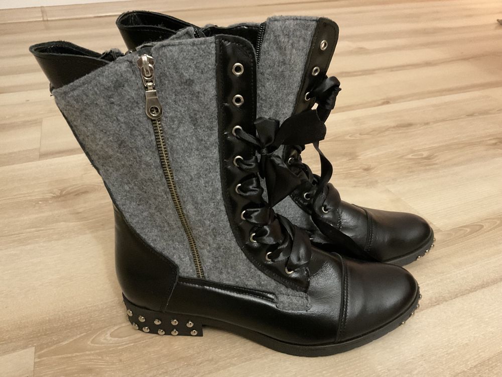 Buty 39 skórzane nowe