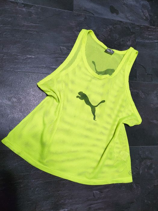 Top koszulka Puma neon siateczka M L wiosna lato