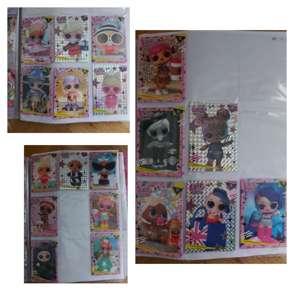 L.O.L. SURPRISE  Glamlife karty kolekcjonerskie