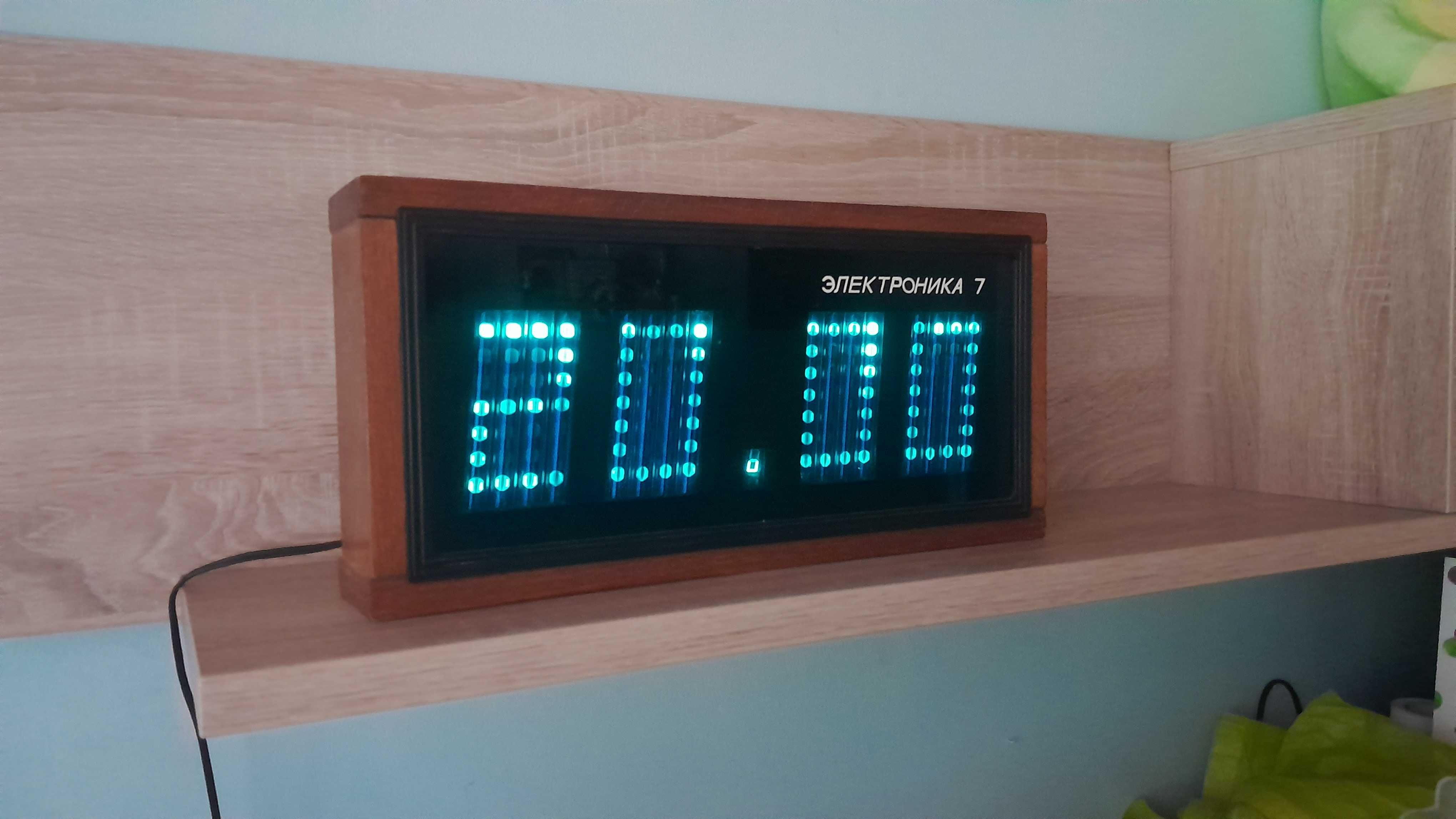 Zegar elektronika 7 CCCP
