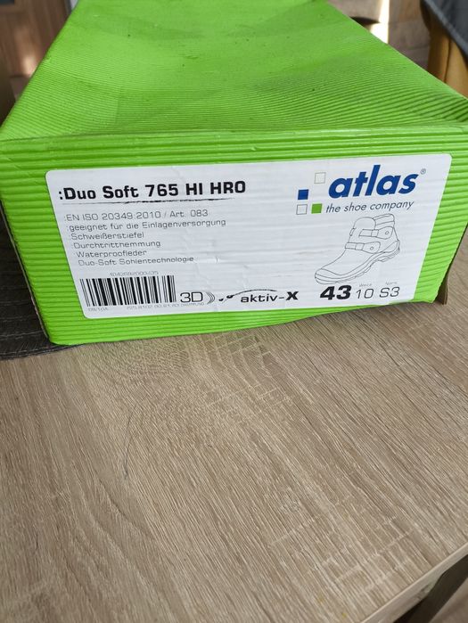 Atlas DUO SOFT 765 HI HRO Trzewiki spawalnicze