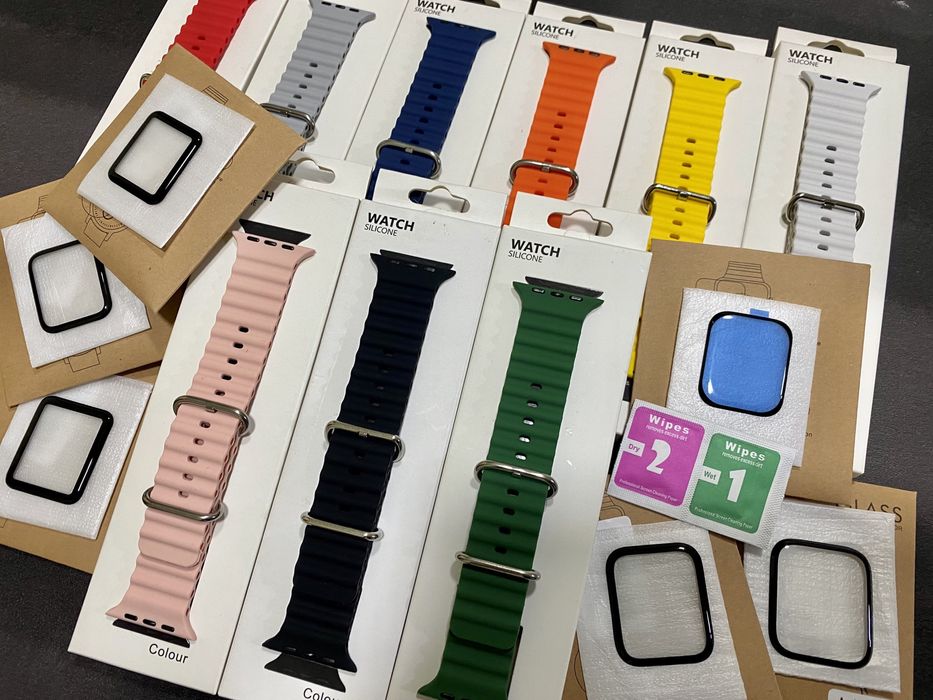 Kit Película Bracelete/Pulseira - Apple Watch 1/2/3/4/5/6/SE/7/8/9/Ultra