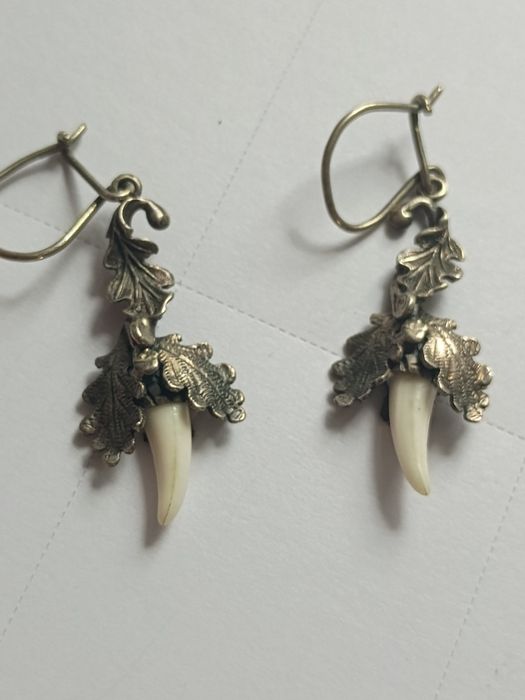 Cudne srebrne kolczyki srebro 925