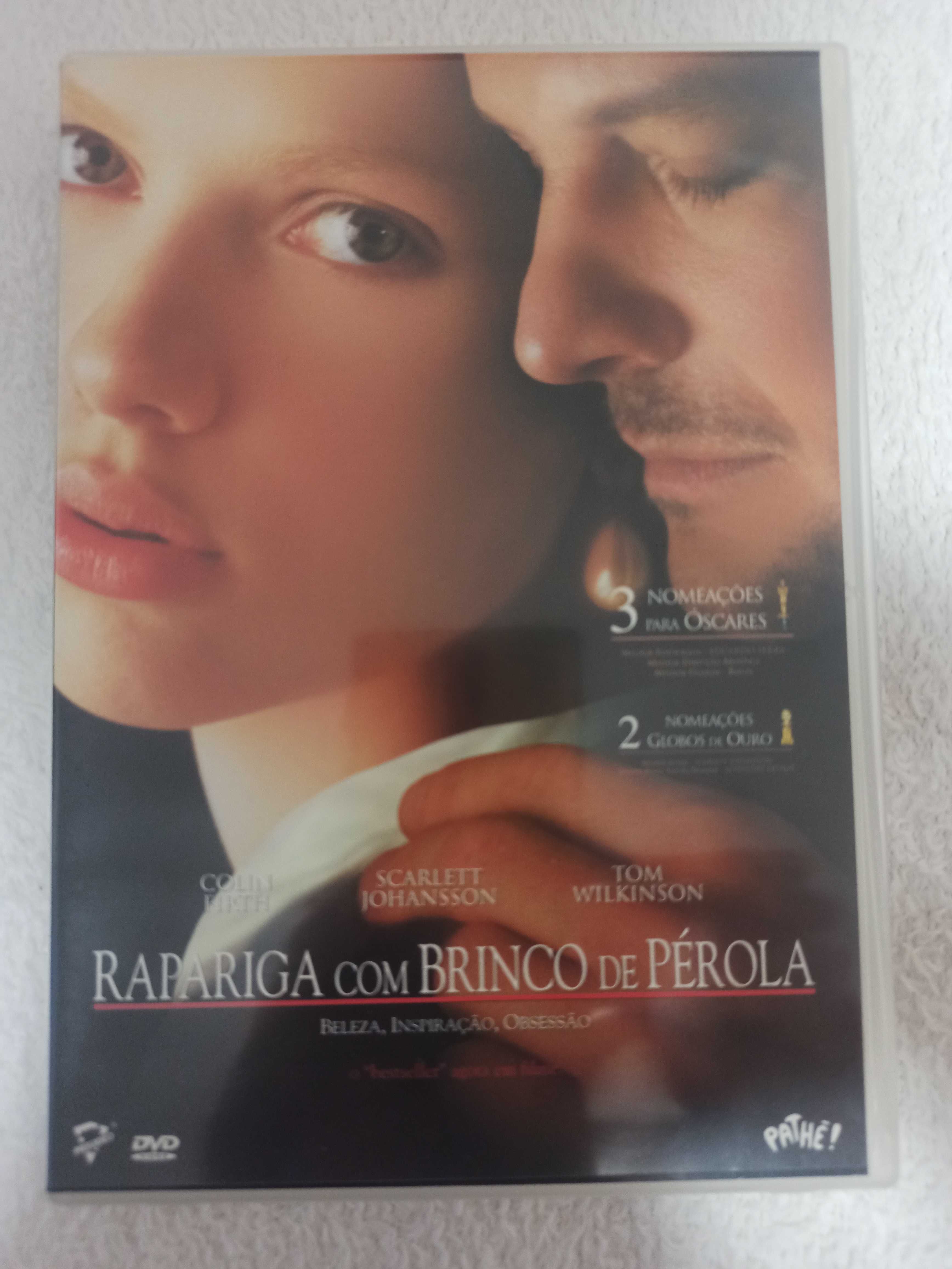 Dvd Rapariga com o brinco de pérola como novo