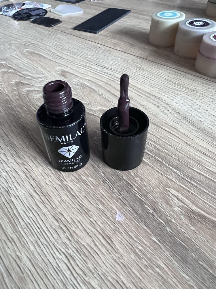 Semilac black cofee lakier hybrydowy