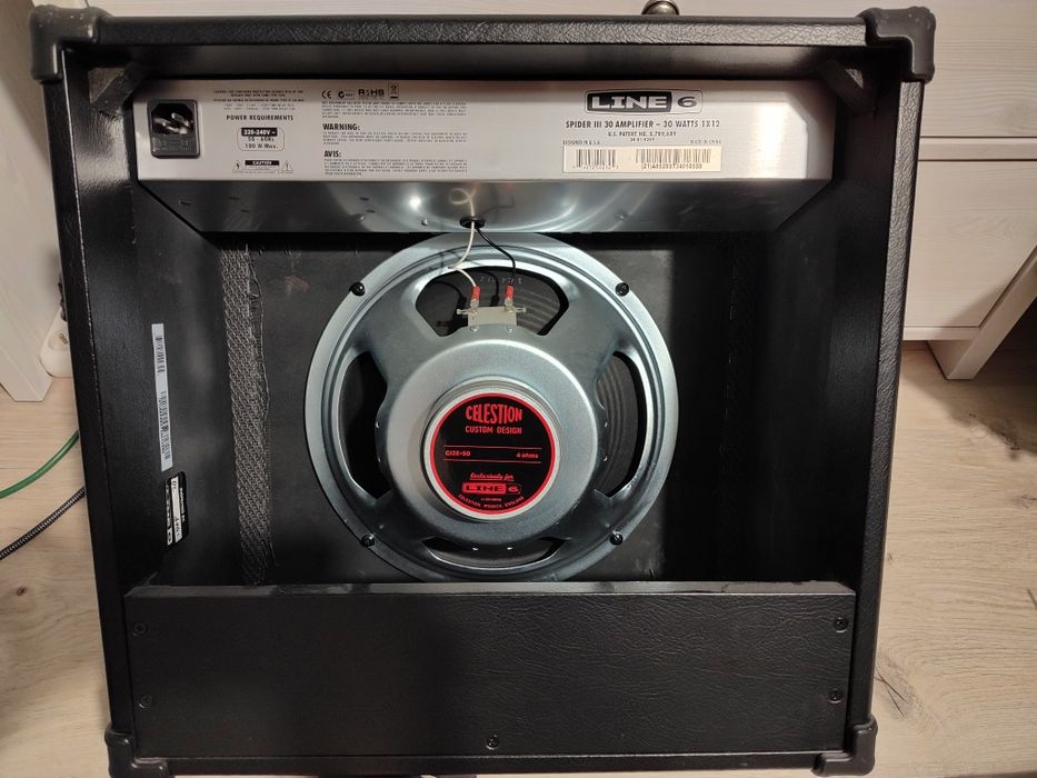 Rarytas! LINE 6 Spider III 30w 1x12 Celestion+footswitch. Jak Nowy!