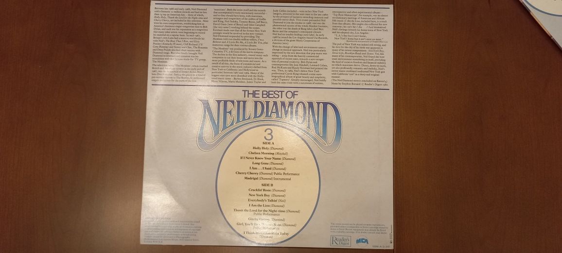 Discos vinil - The Best Off Neil Diamond