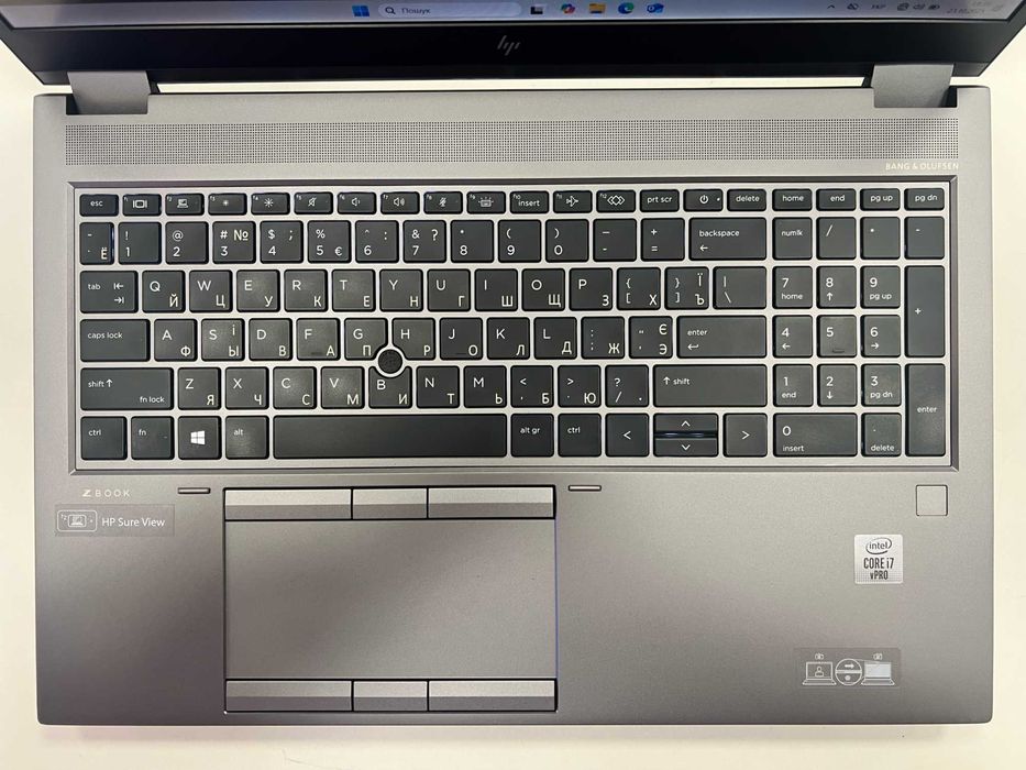 Гурт! HP ZBook Fury 15 G7 | i7‑10850H | Quadro T2000 | 32/512GB | FHD
