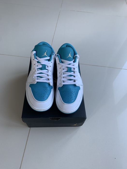 Nike Air Jordan 1 Low Nowe Aquatone White/Celestial Gold
