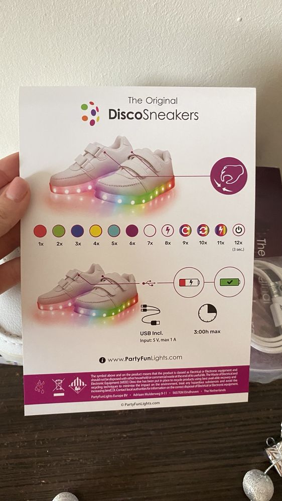 Buty "Disco Sneakers The Original"