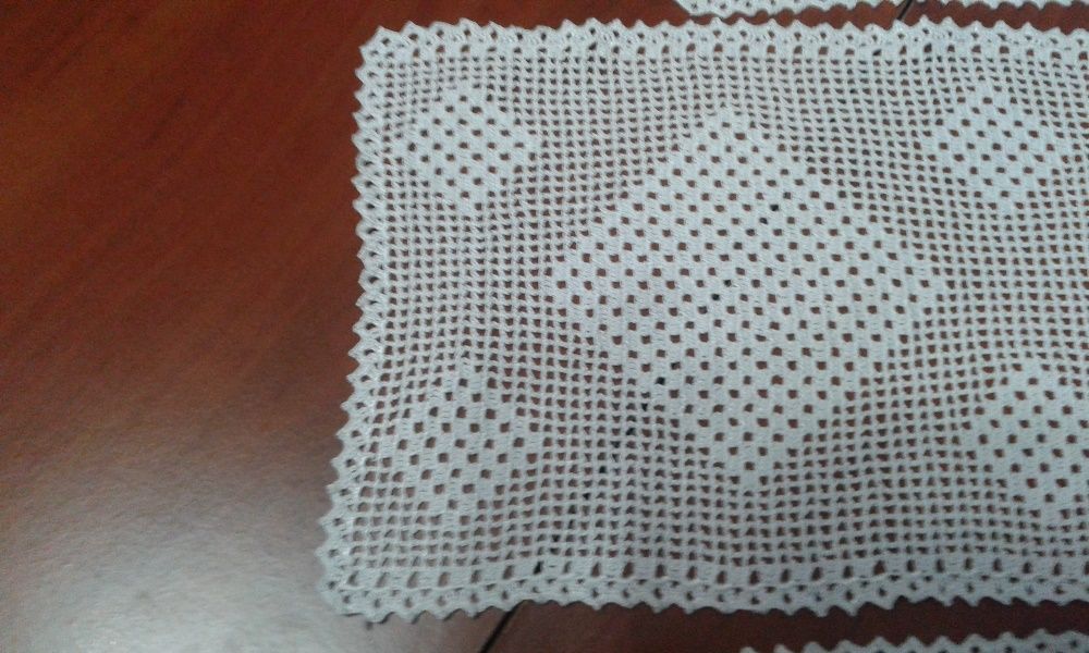 Napperons em Crochet feitos à Mão