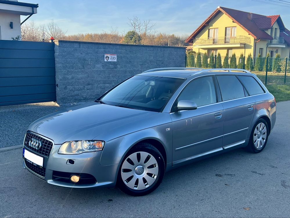 Audi a4 S-line*3.2benzyna Quattro*255ps*navi*xenon*czysta i zadbana*