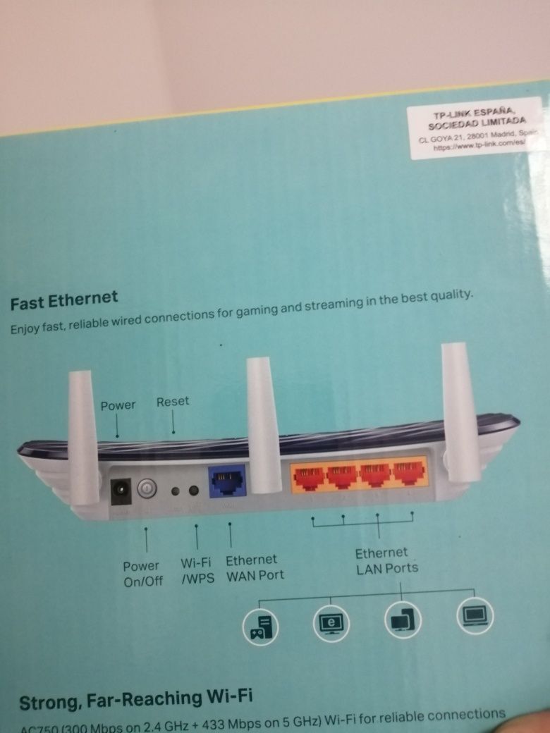 Router wireless TP-LINK Archer-C20