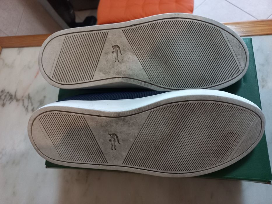 Sapatilhas de homem Lacoste tam 43