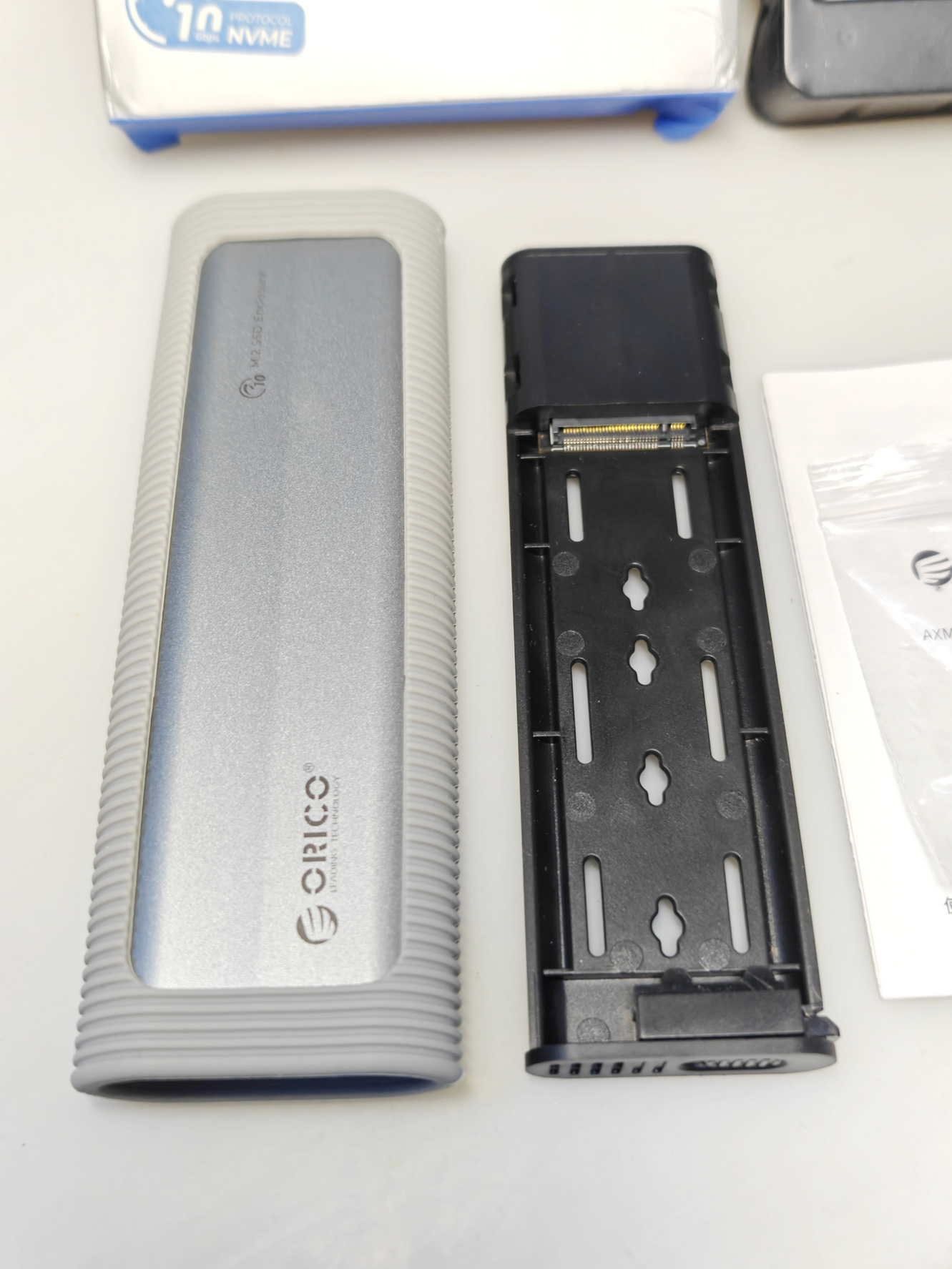 Orico M2 NVME PCIe HDD Box SSD карман 10Gbit/s AXM2-D2-GY внешний HDD