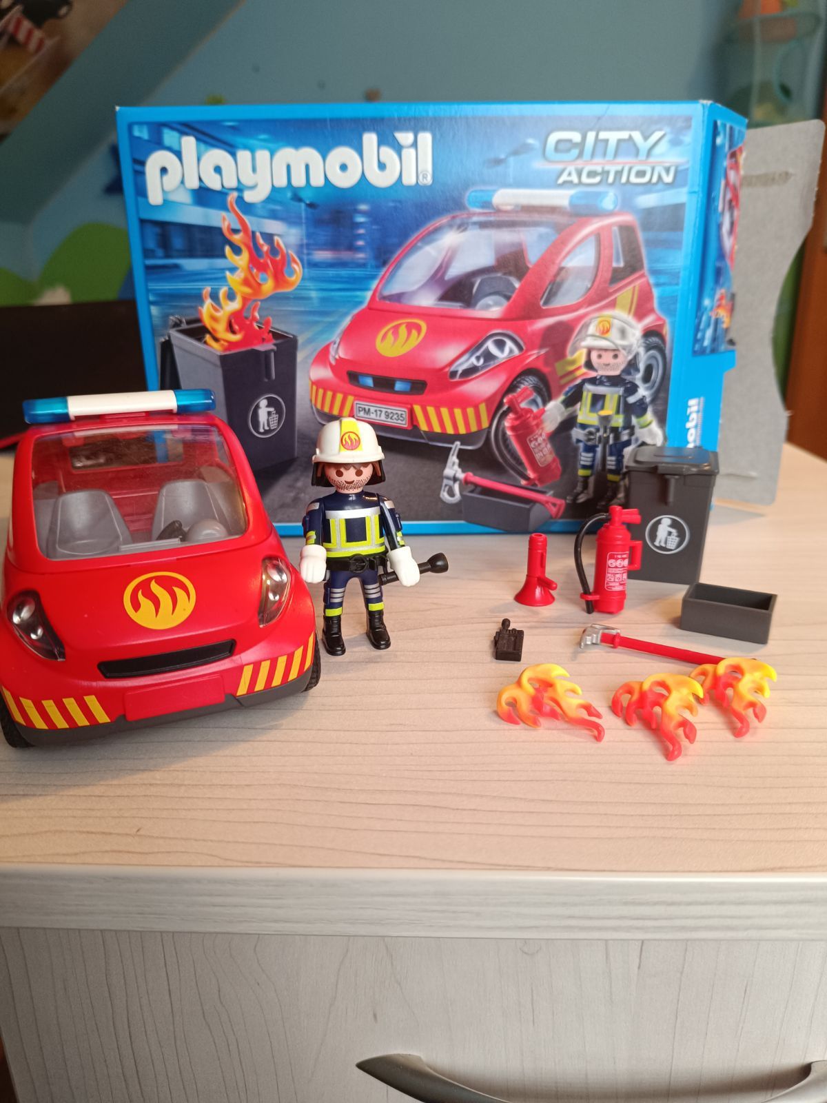 Zestaw Playmobil straż pożarna