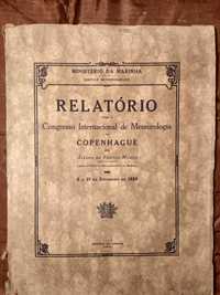 Relatório Congresso Internacional Meteorologia em Copenhague de 1929