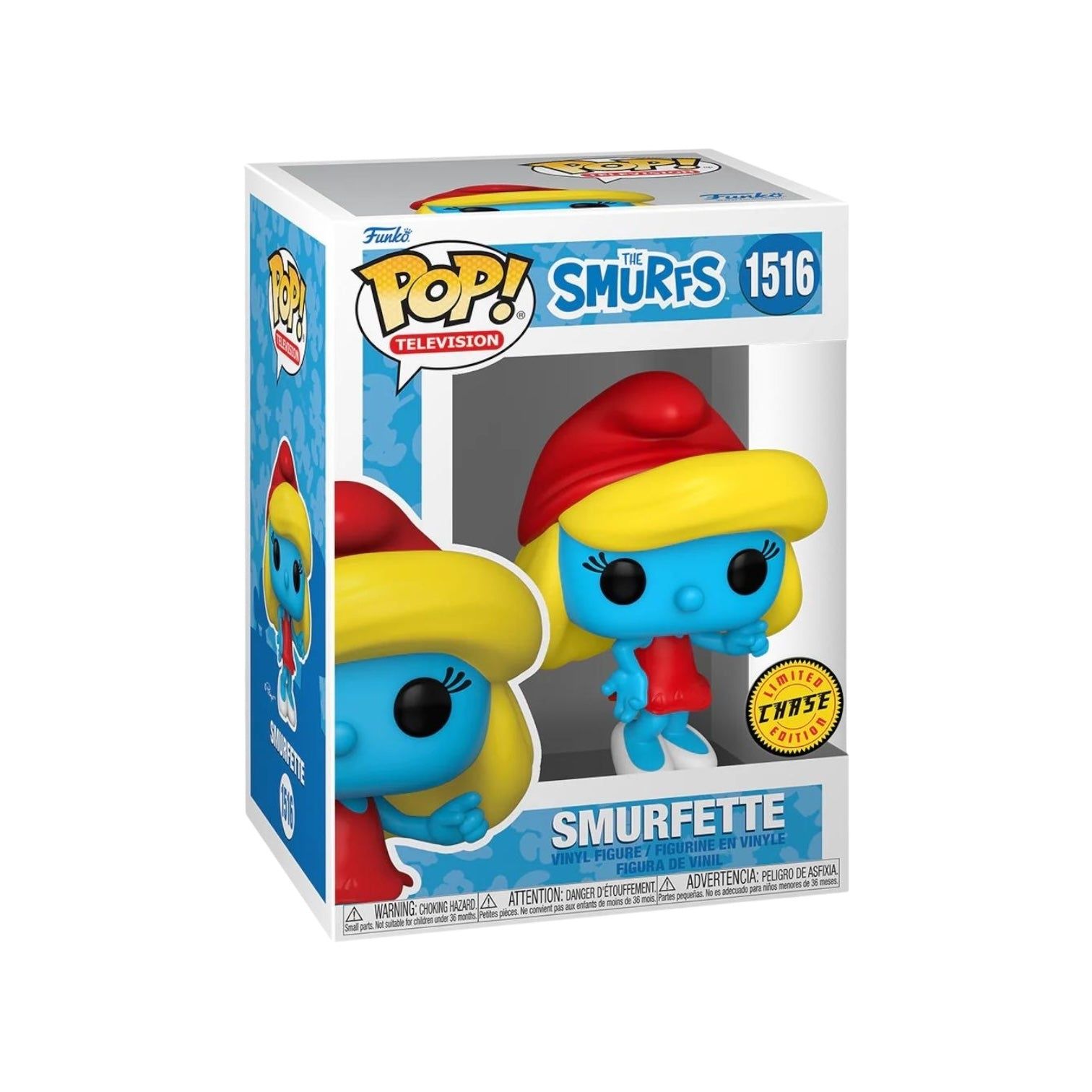 Smurfette Smerfetka Chase Smurf Smerfy funko POP