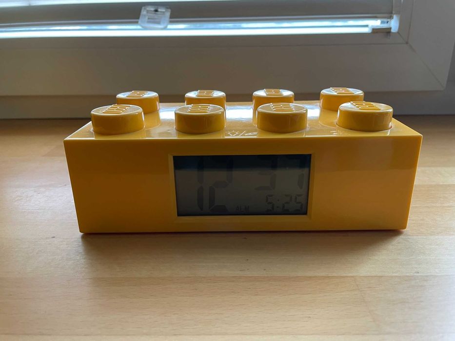 LEGO budzik żółty