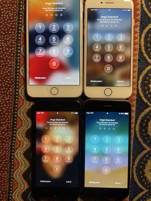 iPone с Европы под паролем