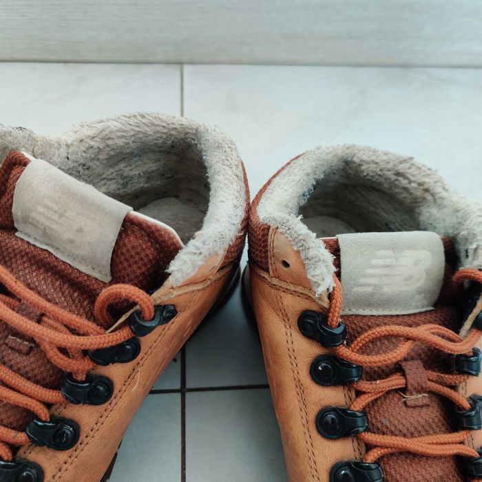 Кроссовки треккинговые New Balance 754 нубук зимние ботинки 40 размер
