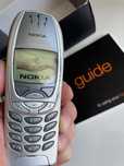 Nokia 6310i srebny klasyk zestaw.
