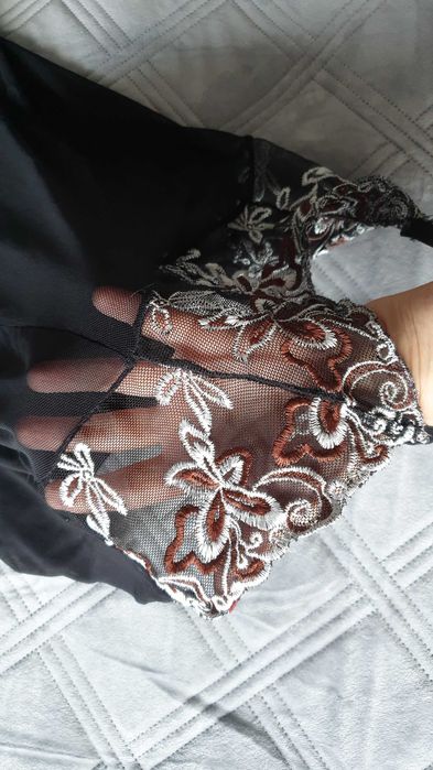 Komplet seksownej bielizny koszulka + strngi rozmiar L/XL