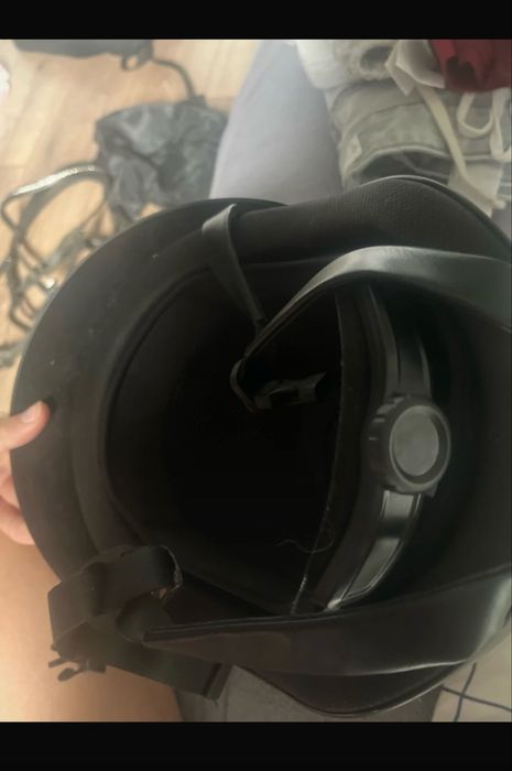 Kask HKM lady shield sparkle diamond czarny