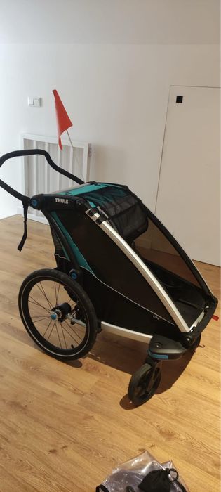 Thule Chariot Lite 1 - przyczepka rowerowa wózek - komplet, hamaczek
