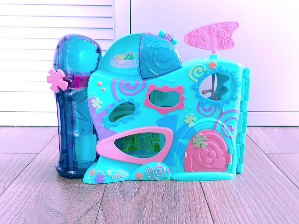 Domek littlest pet shop centrum aktywności lps zwierzątka