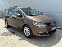 Volkswagen Sharan 2.0 TDI 140KM, Grzane Fotele, Serwisowany, Tempomat, Klima, Ekran, Alu