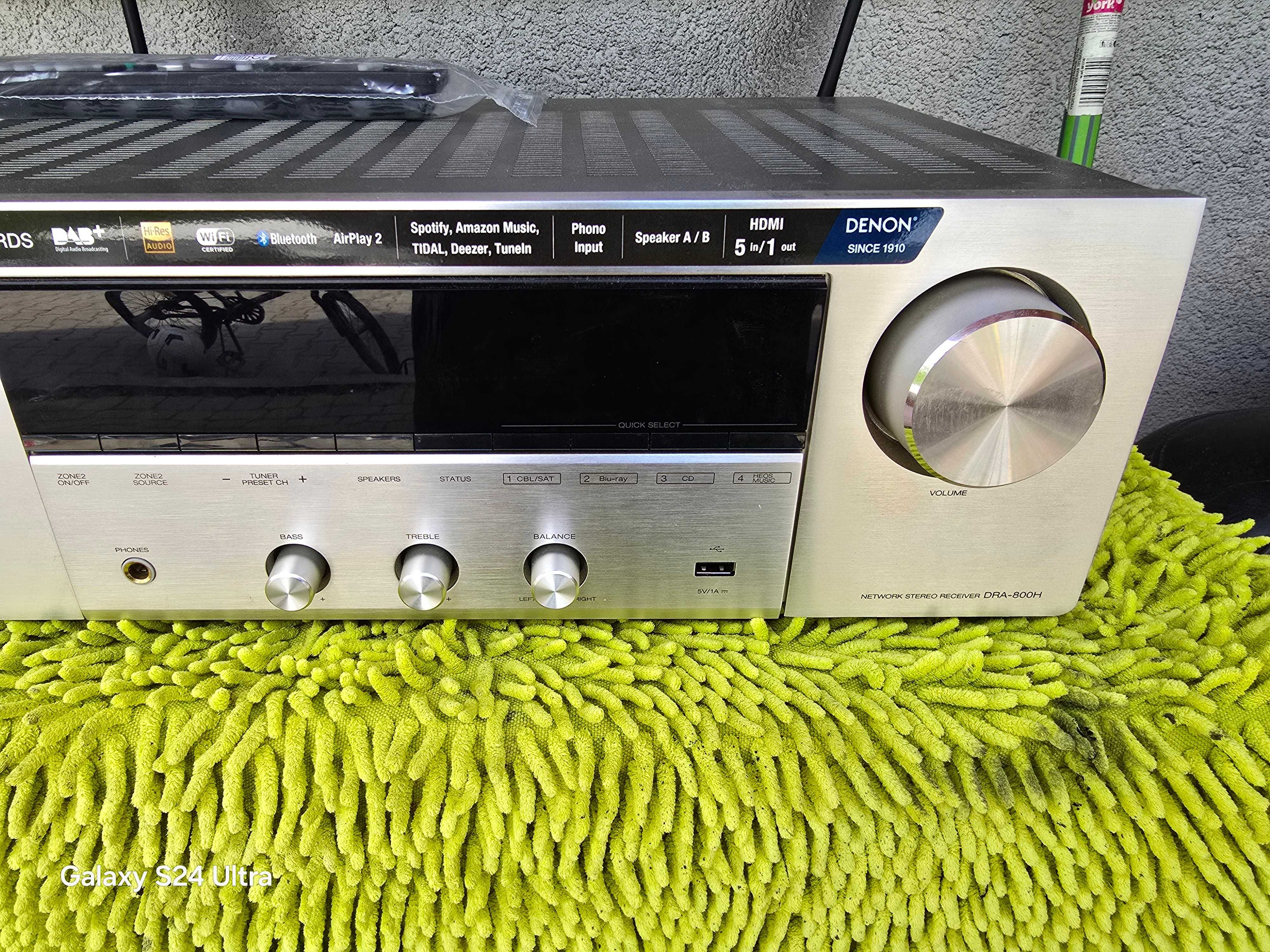 amplituner denon dra800h stereo bluetooth wifi