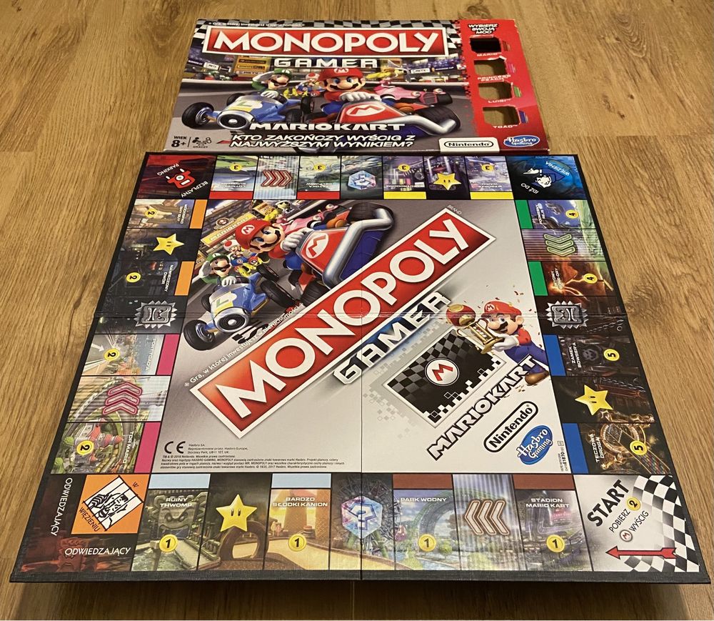 Monopoly Game Mariokart +8 PL