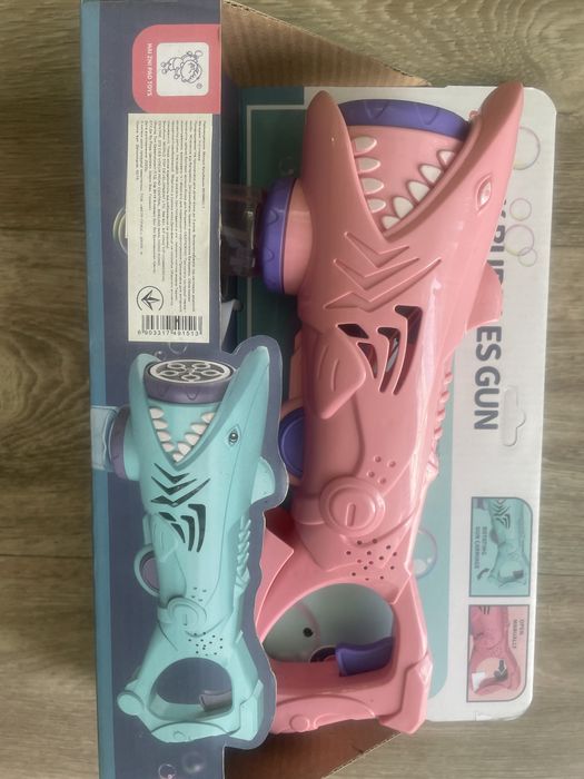 Мильні бульбошки  пістолет на батарейках