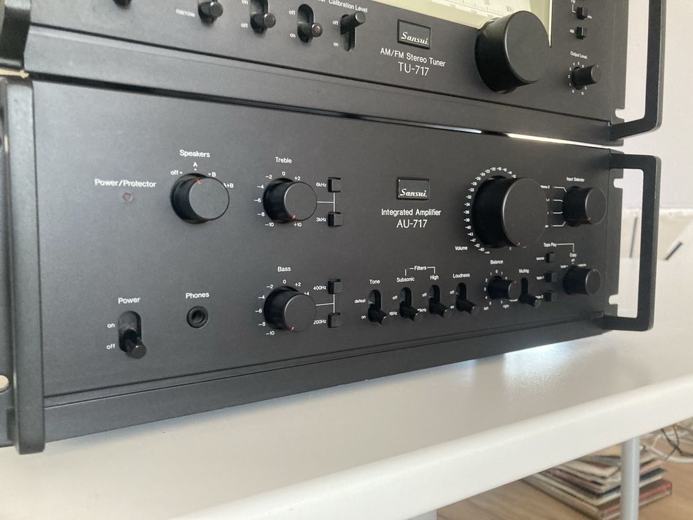 Sansui Au 717 tuner plus deck.