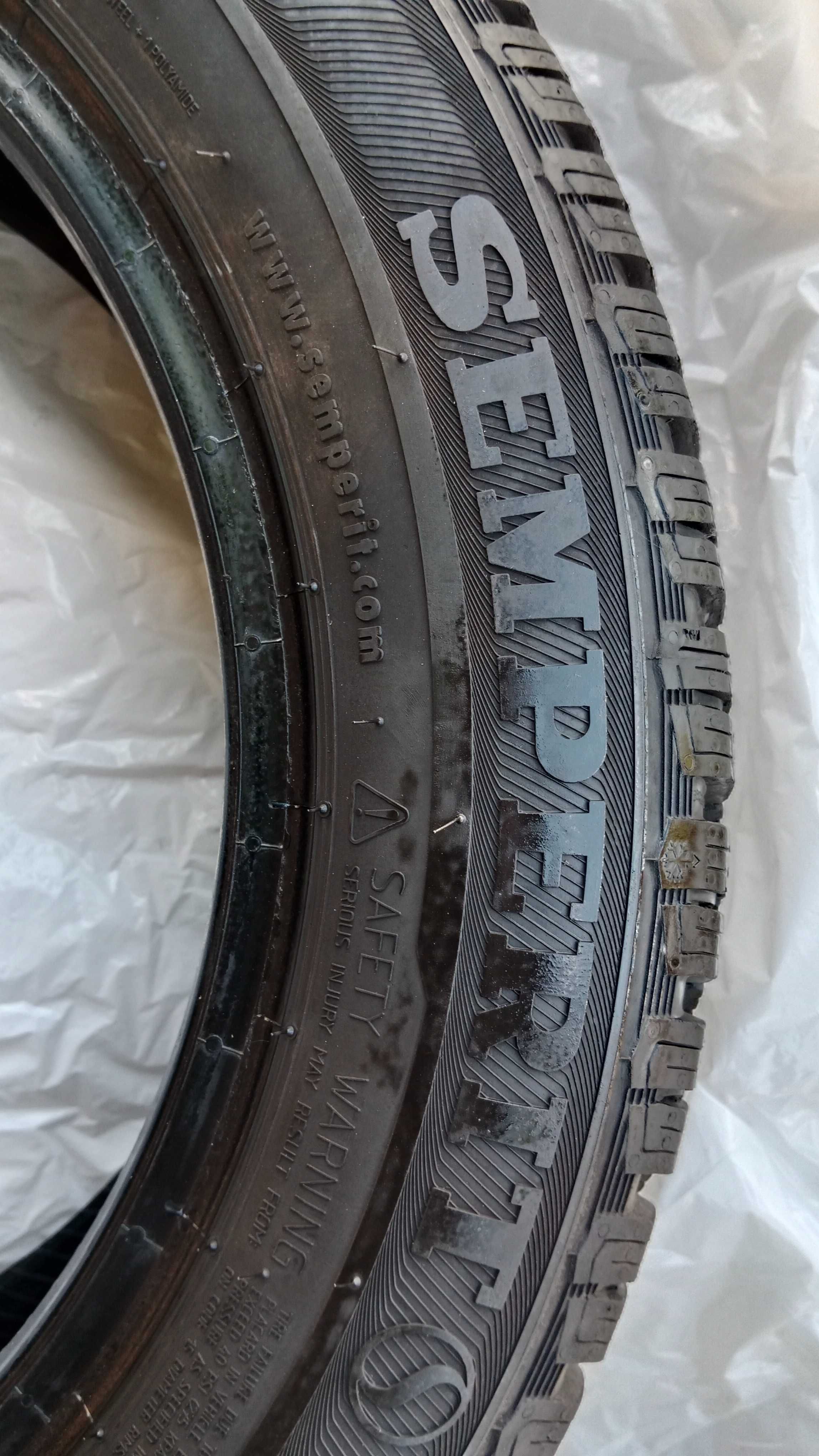 Komplet opon zimowych do Renault Twingo, Clio, Smart Forfour Semperit