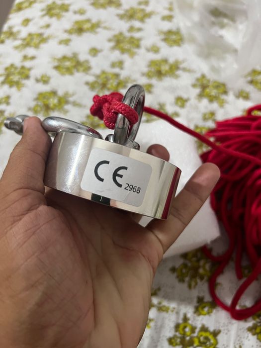 Imã para Pesca magnética corda 10mt