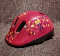 Kask rowerowy dziecięcy, dziewczęcy XS 44-48cm