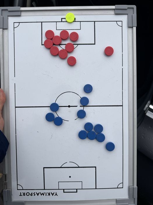 Tablica taktyczna 40x60cm piłka nożna