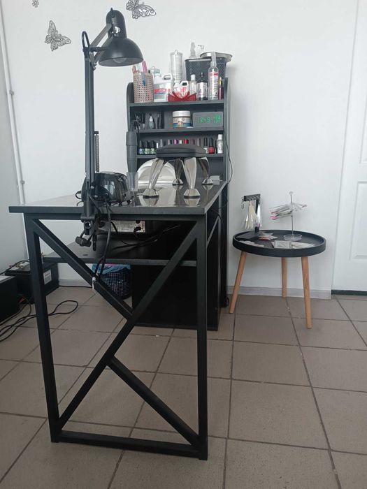 Стіл манікюрний, чорний