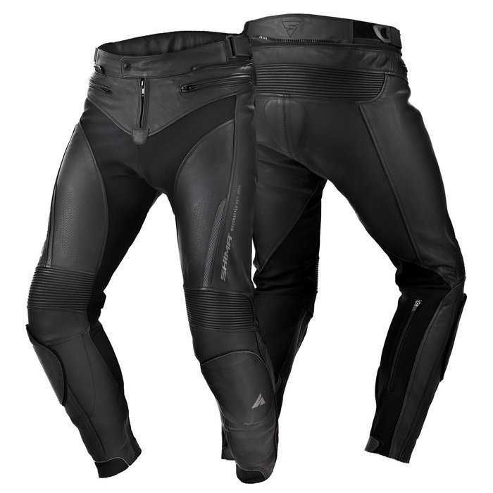 Spodnie motocyklowe skórzane Shima CHASE Men czarne rozmiar 52 Outlet