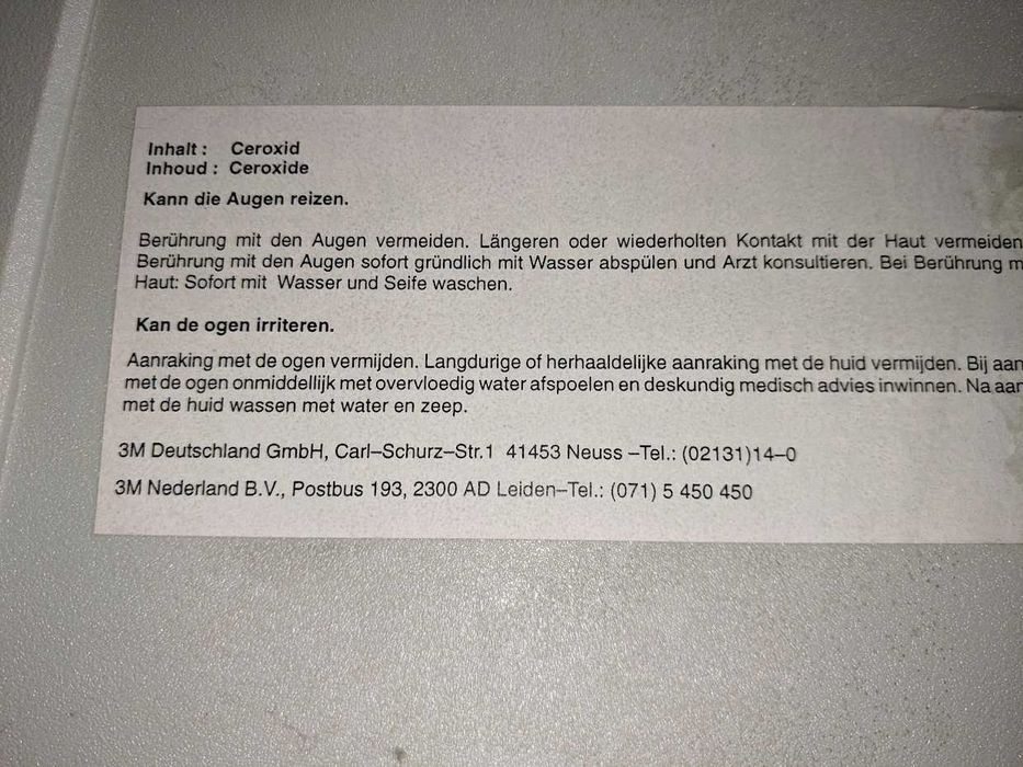 Profesjonalny zestaw polerski do usuwania rys na szkle 3M Trizact