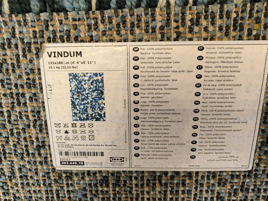 Tapete IKEA Vindum 133x180cm