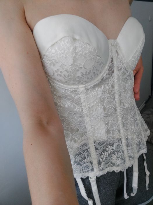 Gorset 85C kremowy NOWY