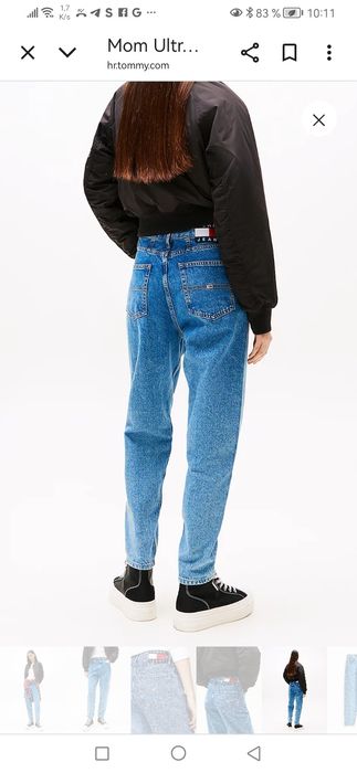 Джинсы Mom Tommy Hilfiger